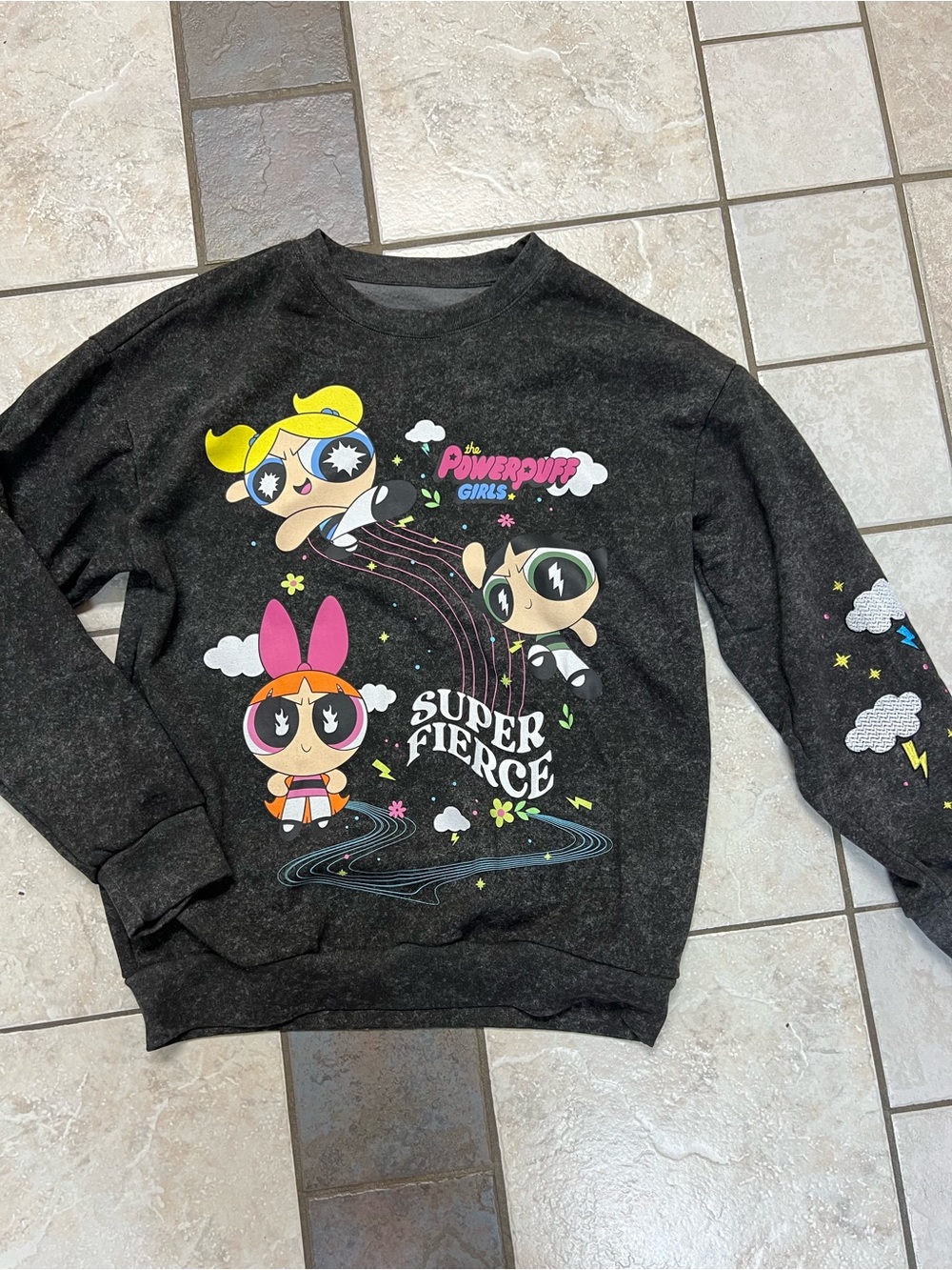 Cartoon Network Powerpuff Girls Graphic Sweatshirt